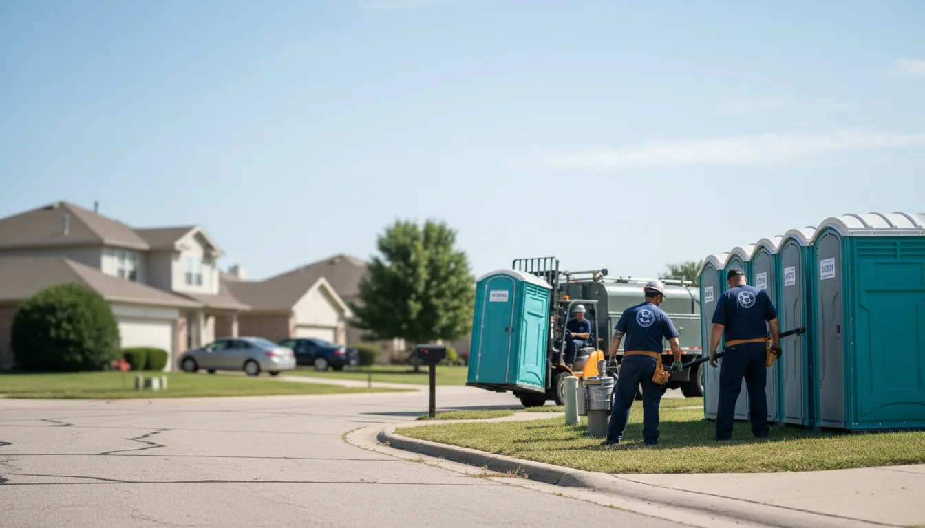 Porta Potty Rental in Vinita, OK near me